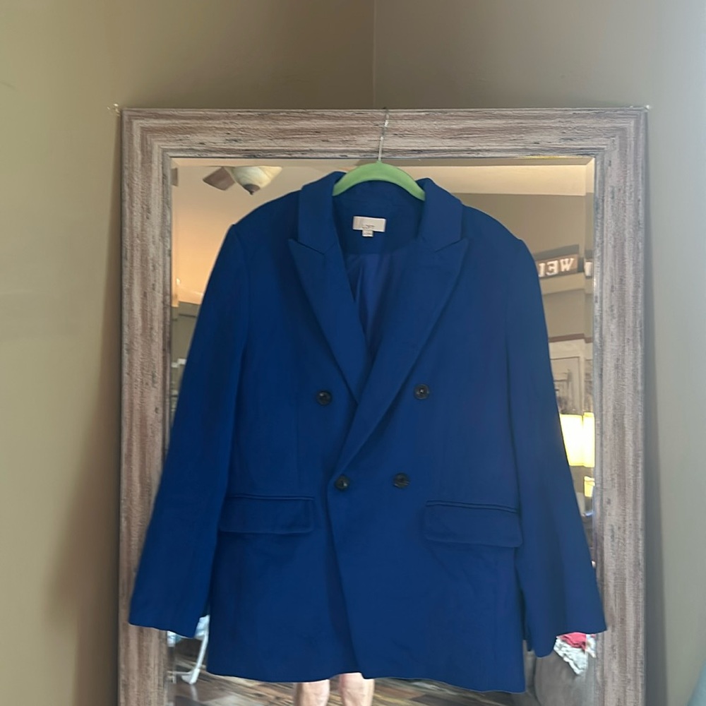 Loft Size 14 Beautiful blue Top coat